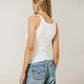 Brunette The Label Ribbed Tank Top