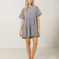 Brunette The Label Tiered Dress
