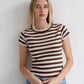 Brunette The Label Ribbed Tee
