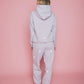 Brunette The Label All Over Heart Oversized Jogger