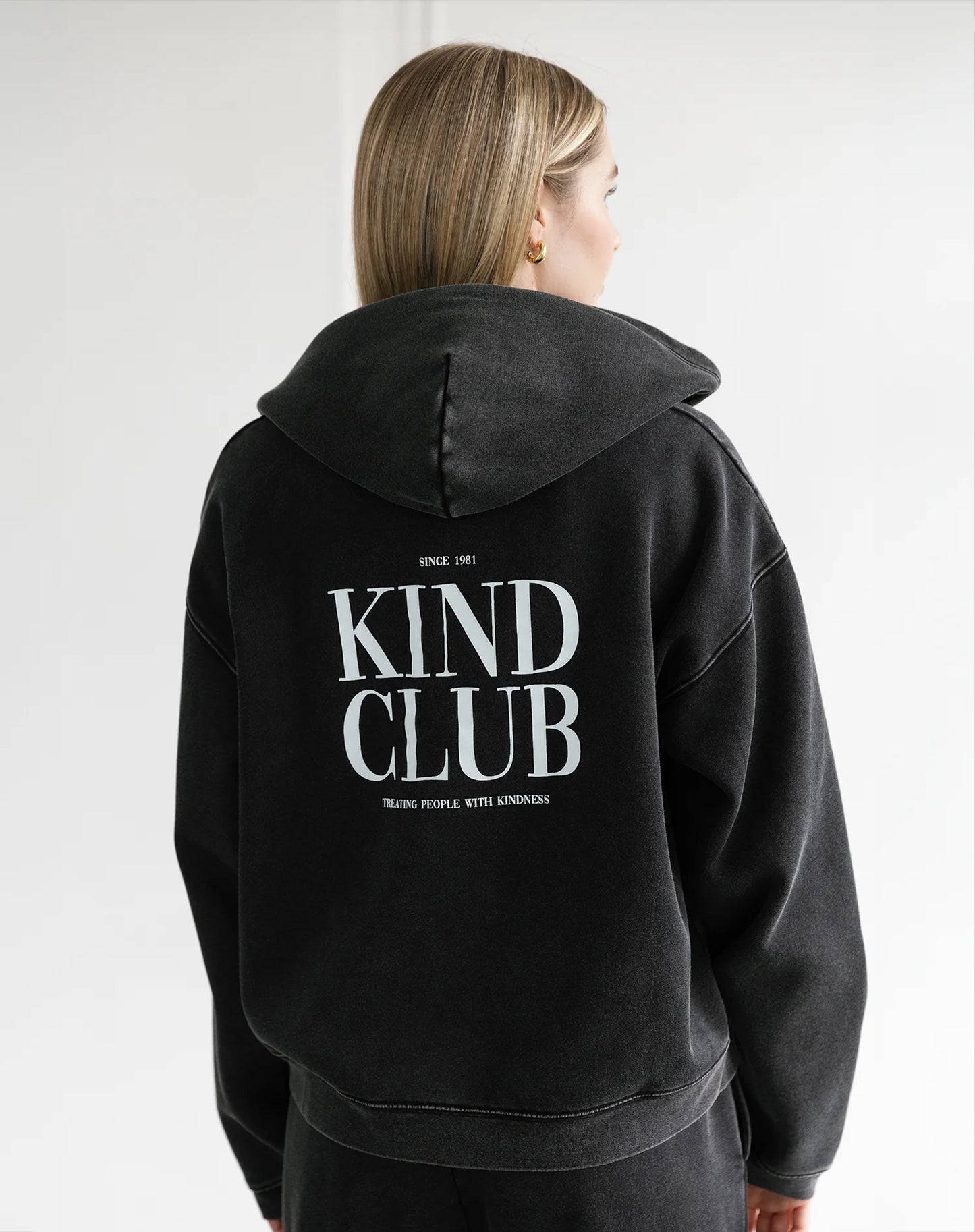 Brunette The Label Kind Club Full Zip Hoodie