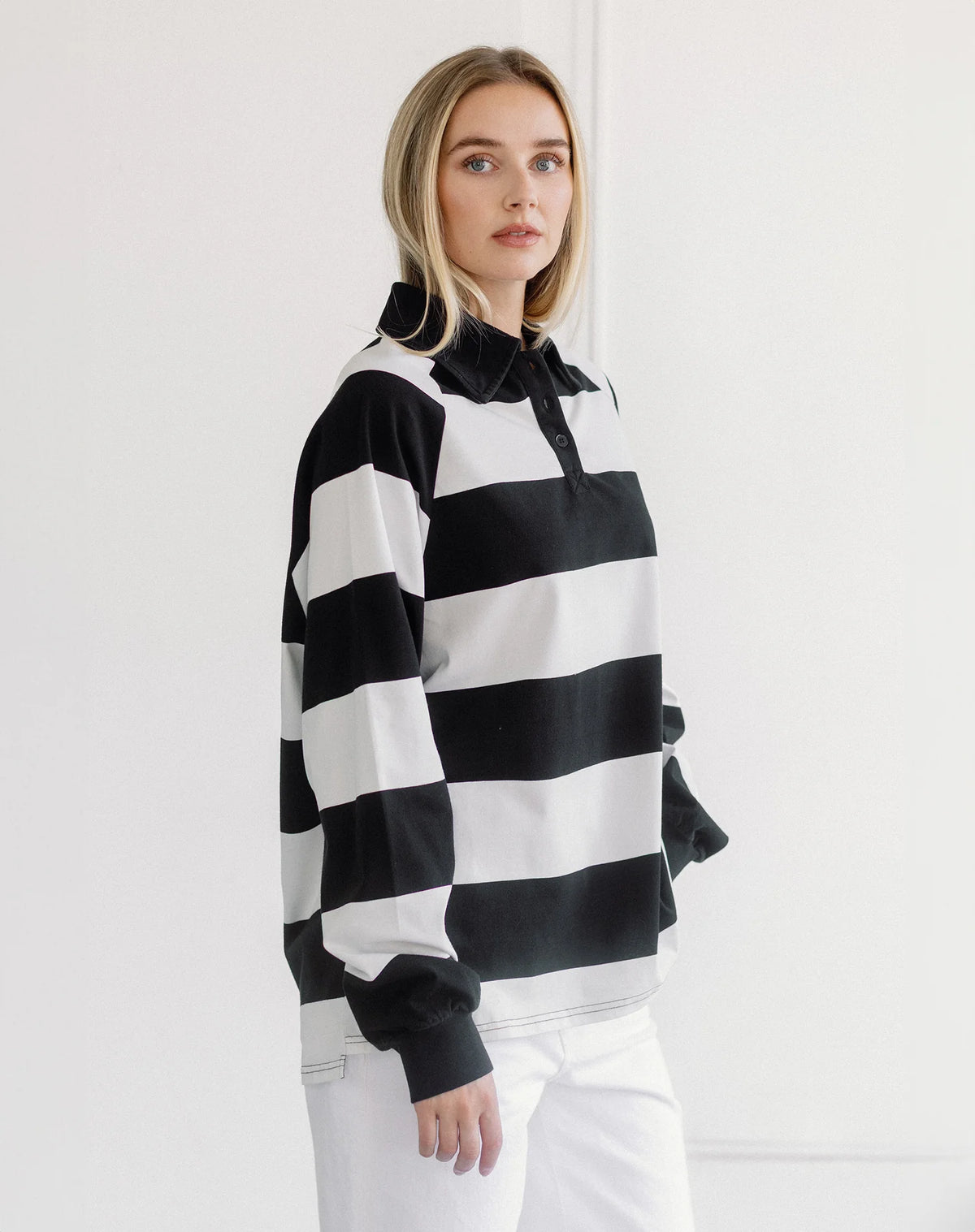 Brunette The Label Classic Rugby Polo