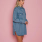Brunette The Label Denim Heart Jacket