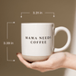 Red Holly Stoneware Coffee Mug