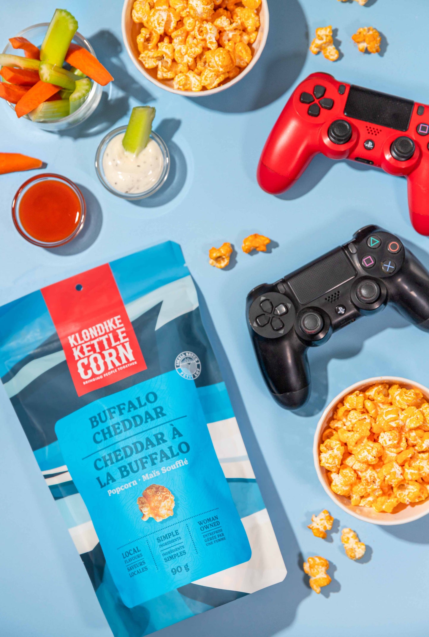 Buffalo Cheddar Popcorn: Regular