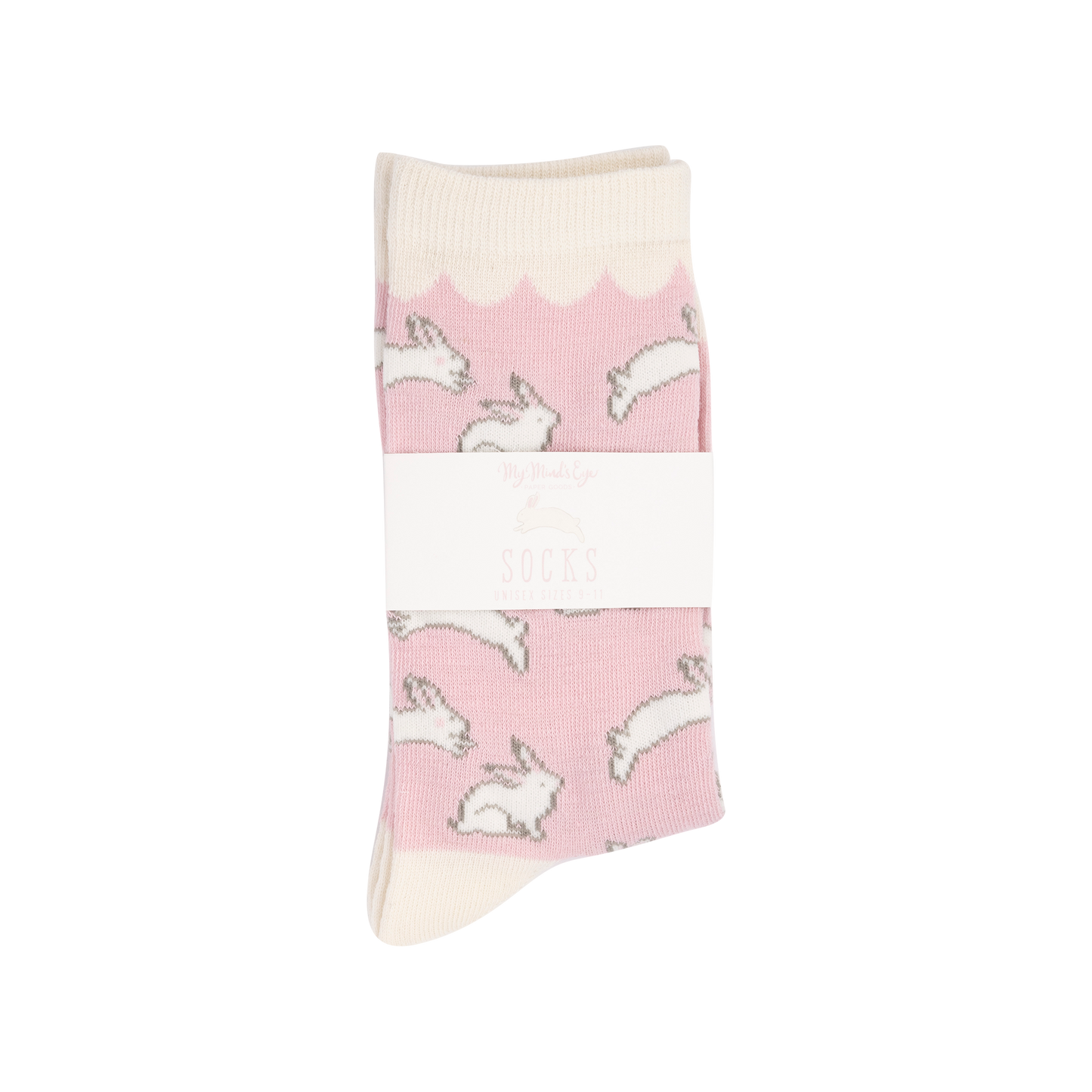 Sweet Bunnies Socks: Child Medium