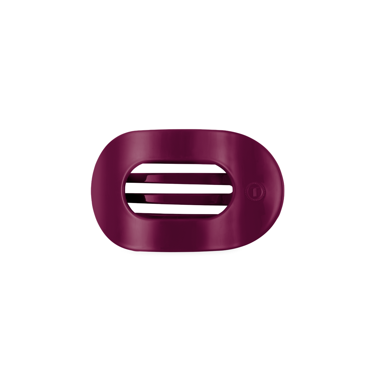 Mulberry | Small | Flat Round Hair Clip