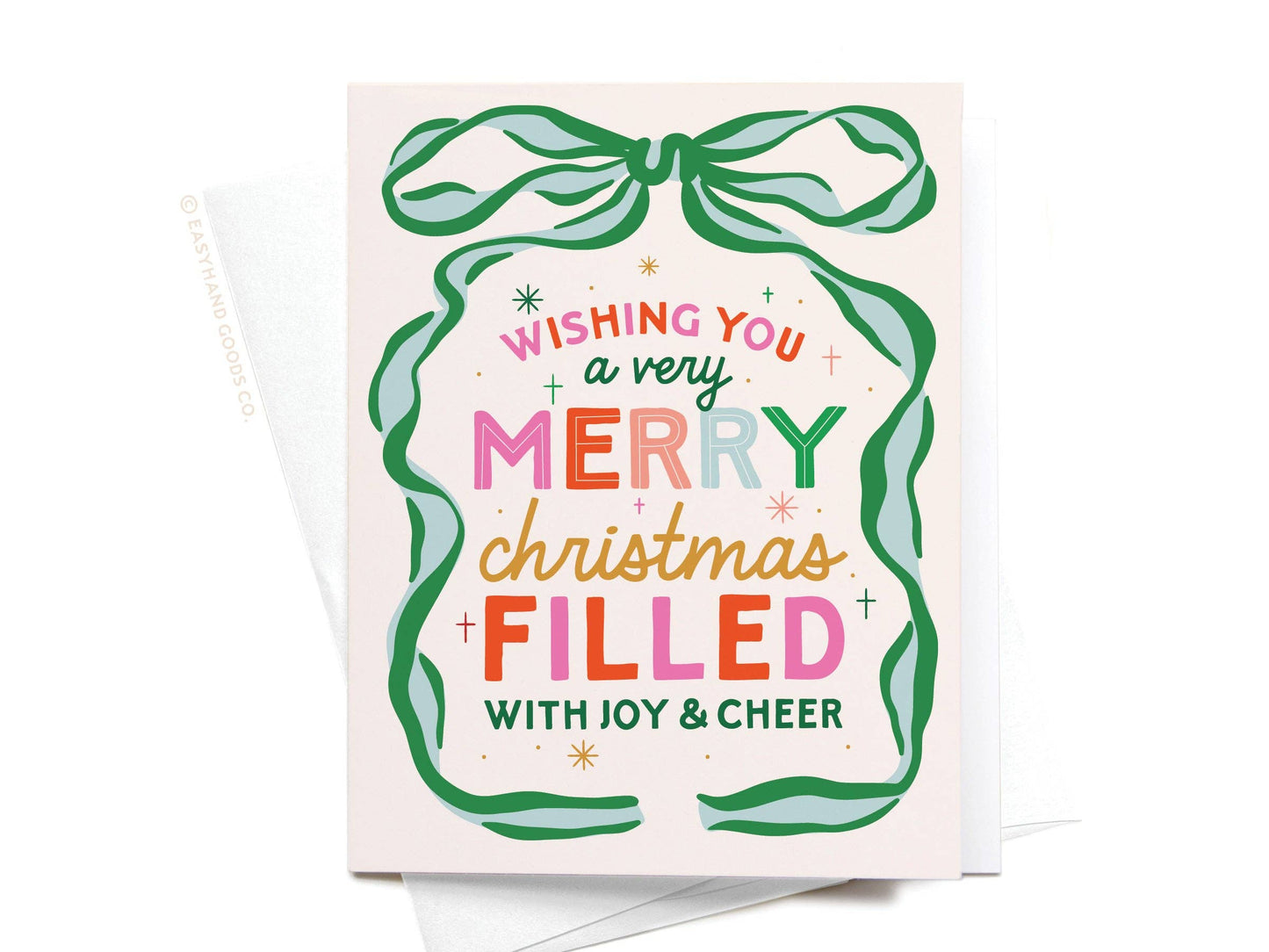 Wishing You a Very Merry Christmas Greeting Card