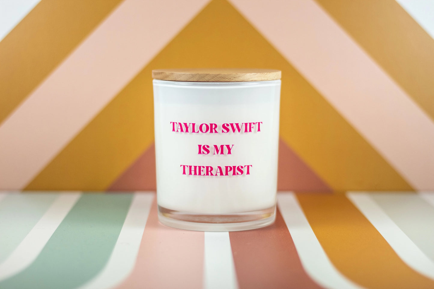 Taylor Swift Is My Therapist Candle