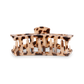 Teleties Open Hair Clip Medium Blonde Tortoise