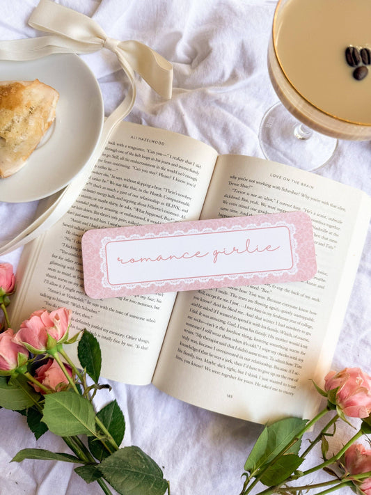 Romance Girlie Bookmark: No