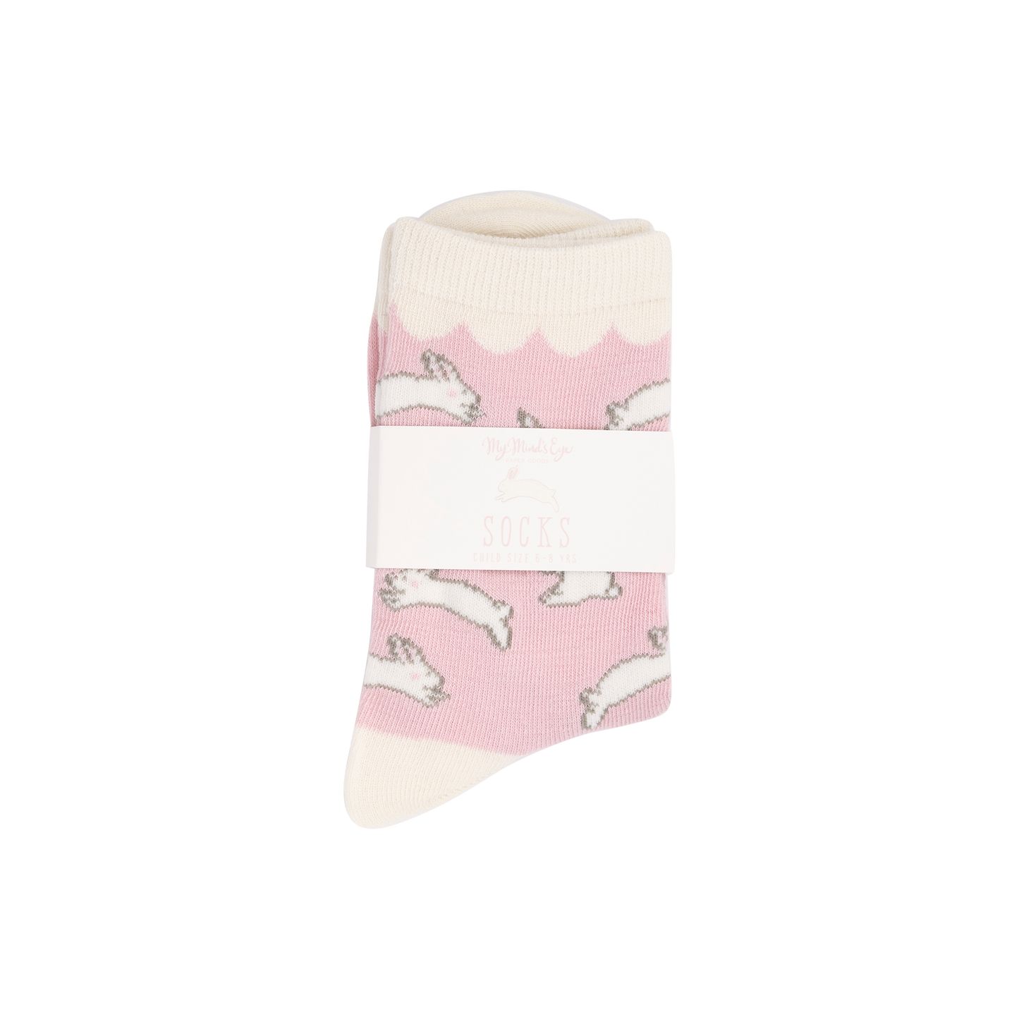 Sweet Bunnies Socks: Child Medium