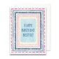 Happy Birthday Bestie Greeting Card | Birthday Greeting Card