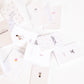 Birthday Bow | Illustrated Watercolour Birthday Card: Single Card