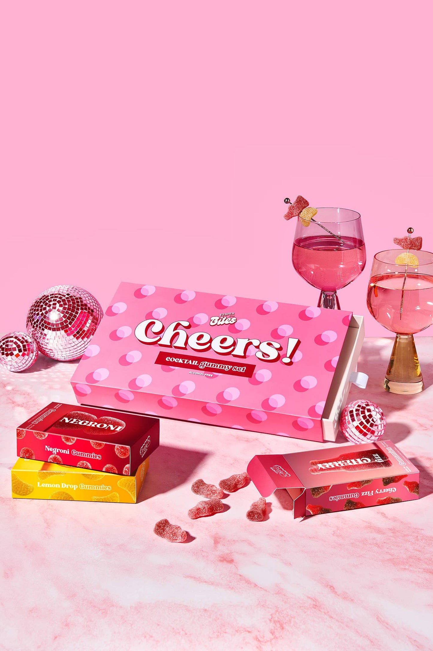 Cheers! Cocktail Flavored Gummy Gift Box