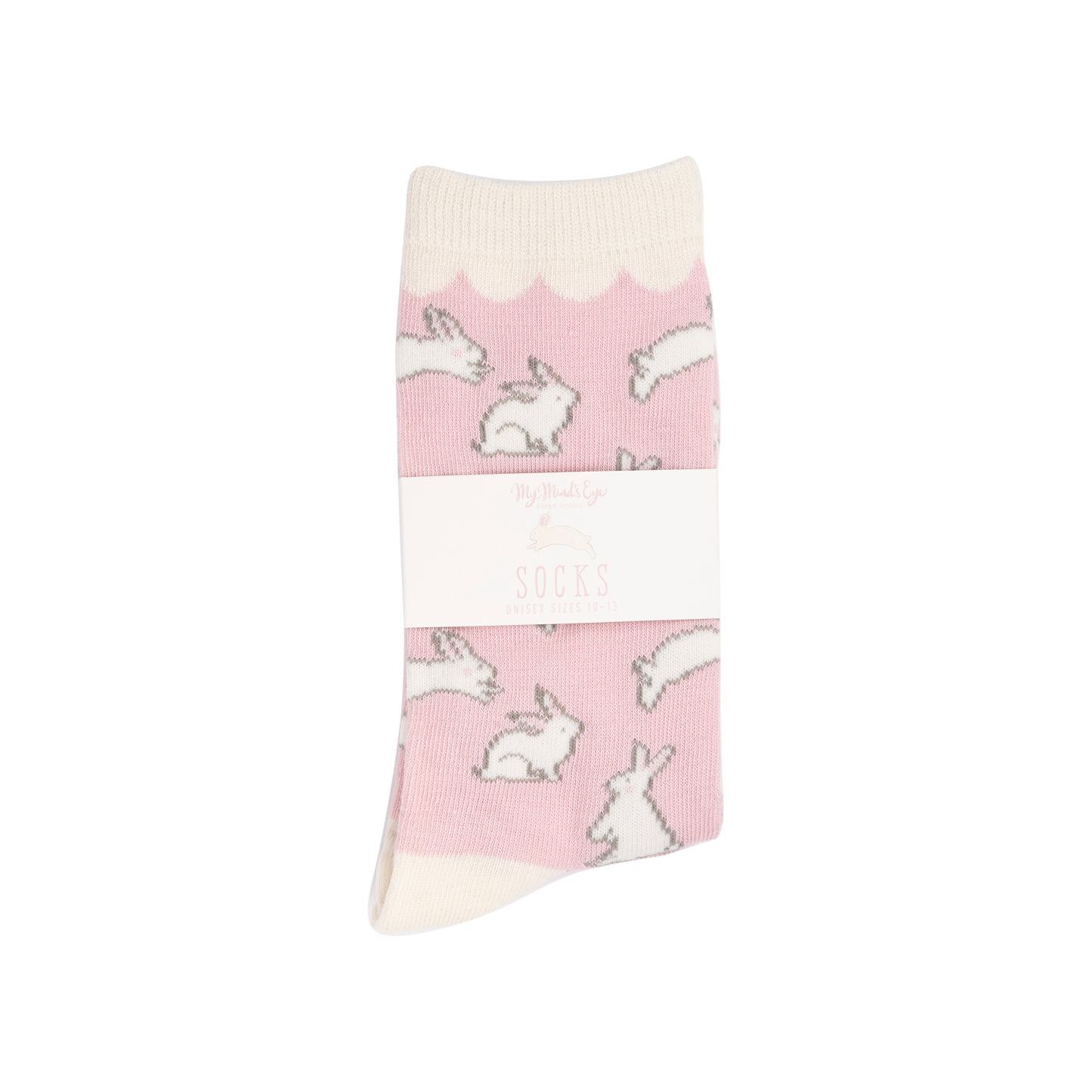 Sweet Bunnies Socks: Child Medium