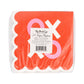 Scalloped XOXO Cocktail Napkin