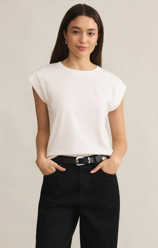 Z Supply Camino Cotton Jersey Top