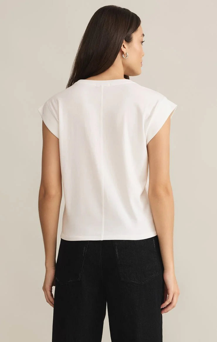 Z Supply Camino Cotton Jersey Top