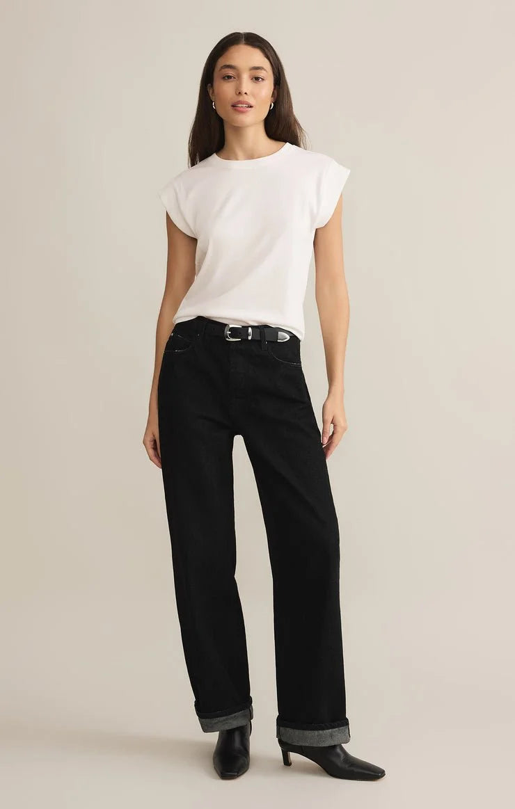 Z Supply Camino Cotton Jersey Top