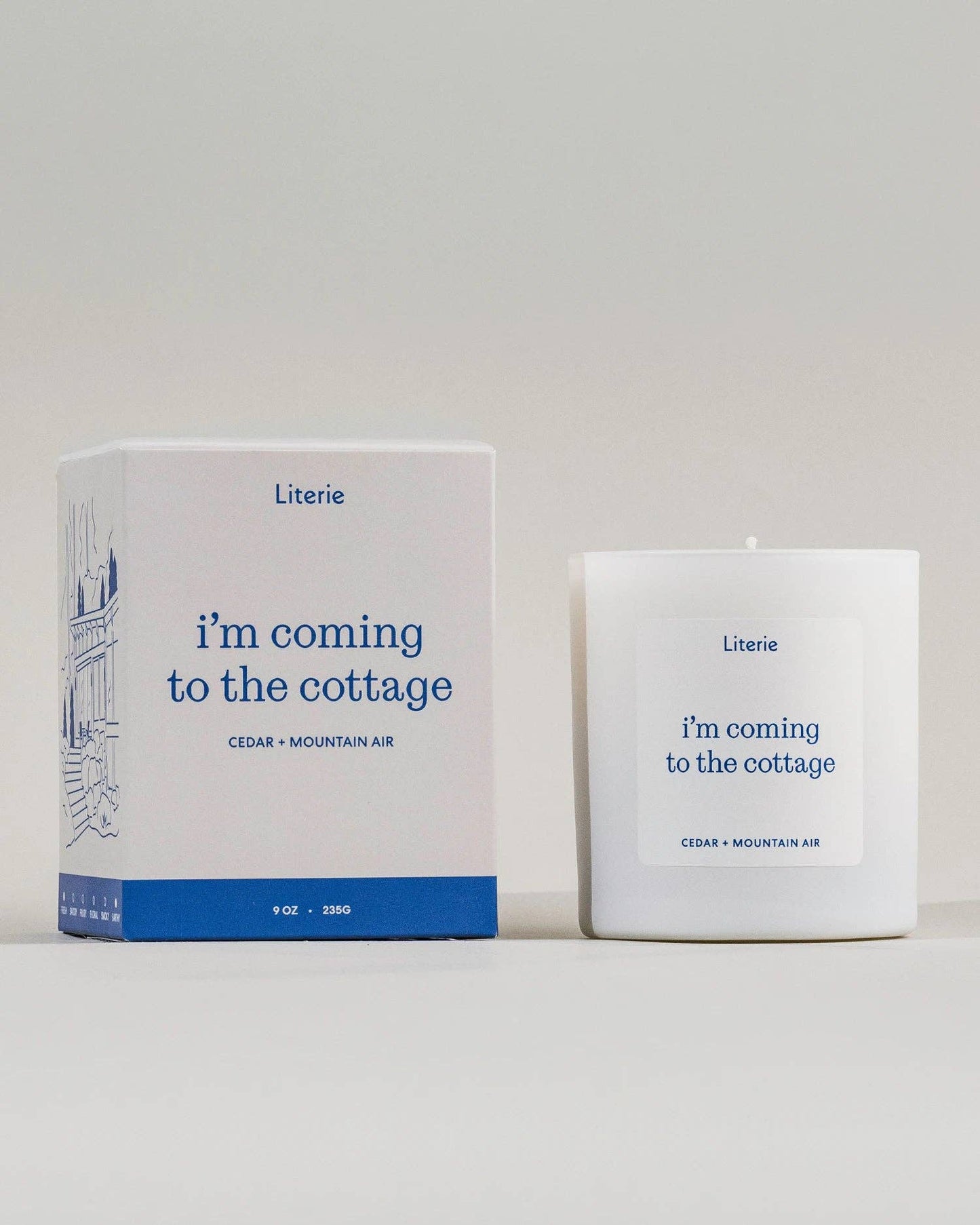 I'm Coming To The Cottage Candle