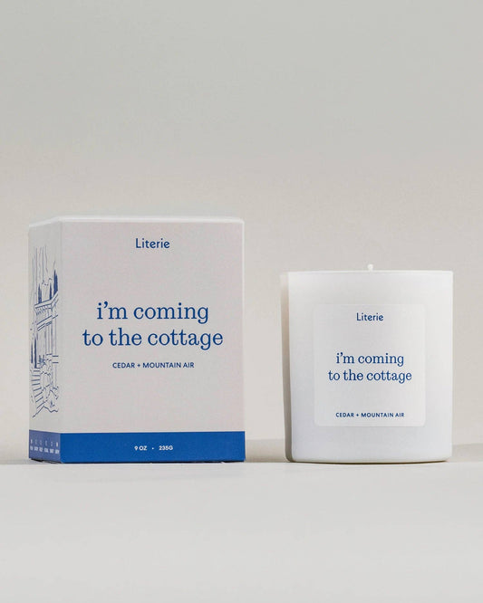 I'm Coming To The Cottage Candle