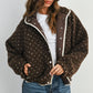 High Pile Fleece Puffer Jacket