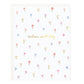 Petite Floral Baby Greeting Card