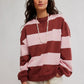 Free People Classic Striped Crew Wide
