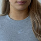 Brunette The Label Cowgirl Hat Cropped Ribbed Tee