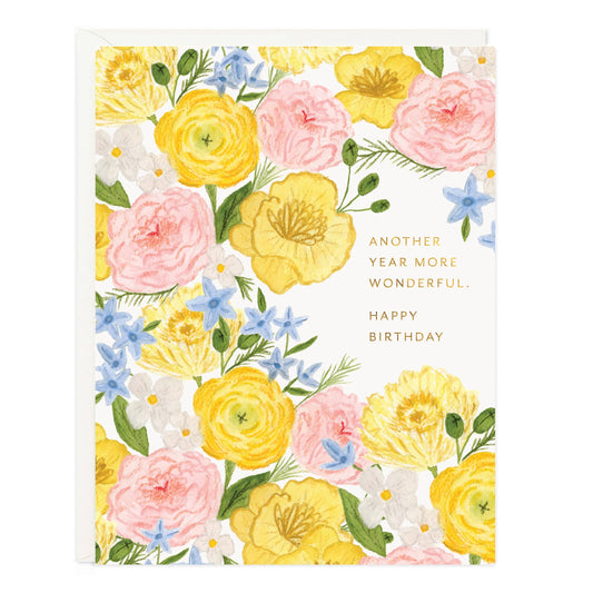 Wonderful Birthday Greeting Card