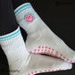 Just Happy To Be Here Grip Socks