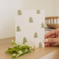 Deck The Halls Trees Holiday Card: Single