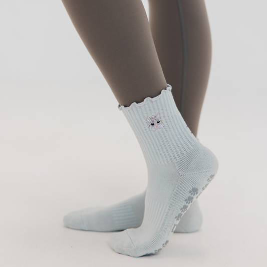Meow Cat Grip Socks