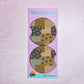 2 Car Coasters, Fall Scrap Fabrics Pattern