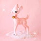 Holiday Retro Deer Figurine | Pink