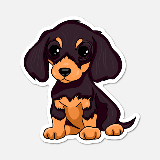 Otto, The Dachshund - Dog Sticker