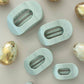 Flat Round Hair Clip | Small | Dew Drop