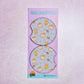 2 Car Coasters, Honey Bear on Gingham Pattern