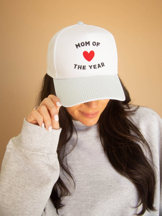 Friday + Saturday Mom Of The Year Trucker Hat