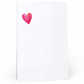 Heart Lined Notepad