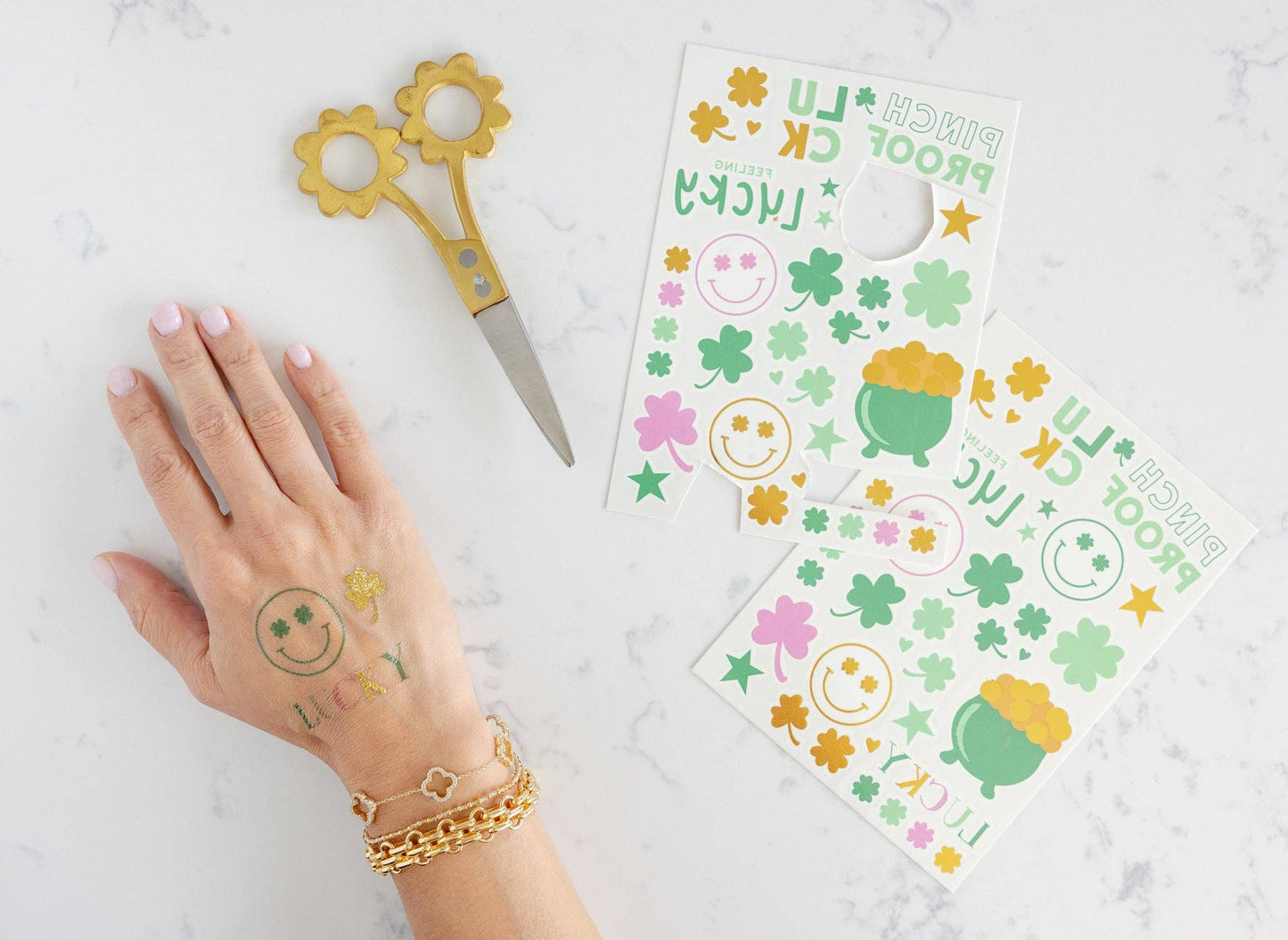 St Patrick's Day Temporary Tattoos