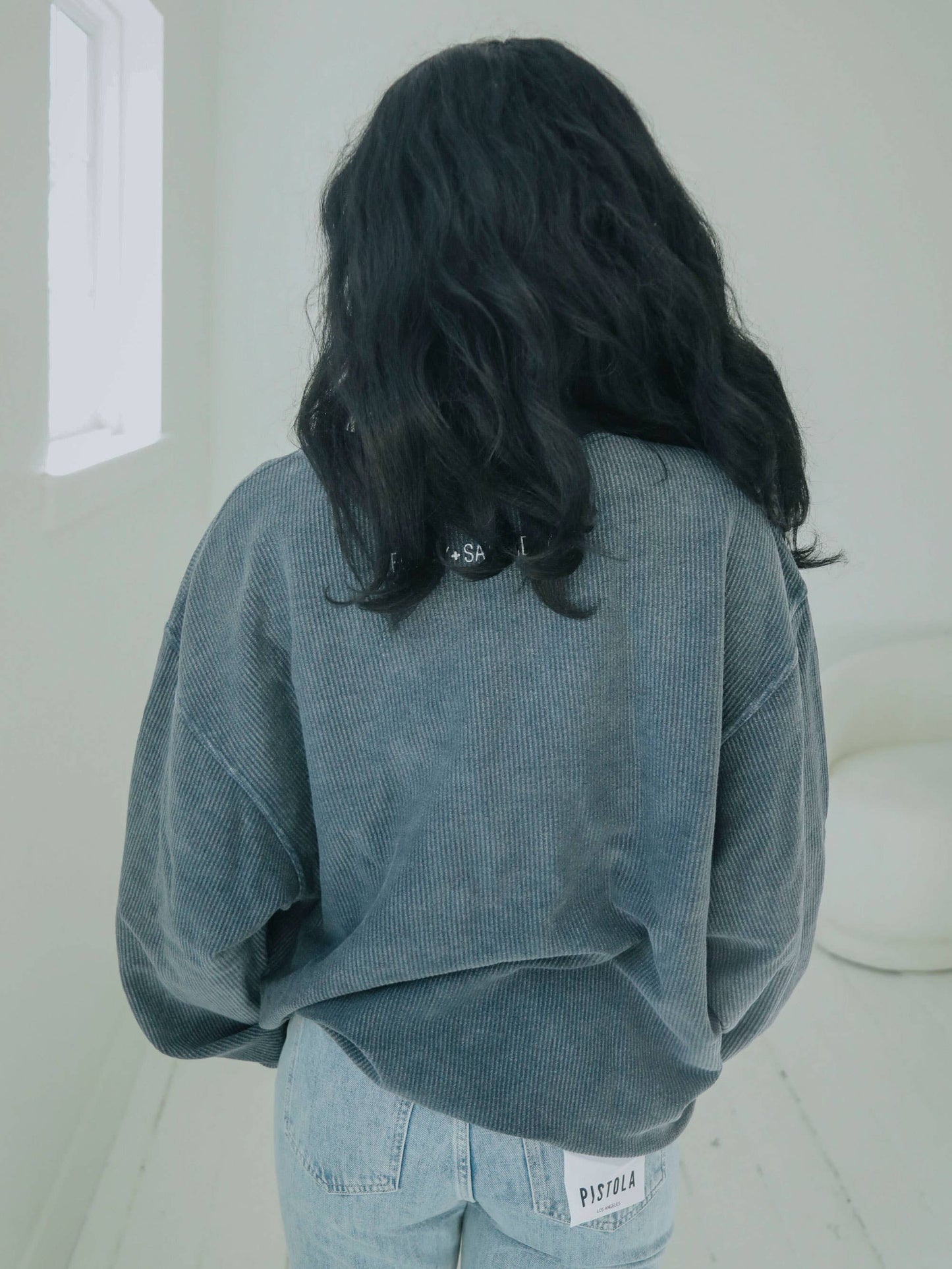 Friday + Saturday Fun Mom Club Corded Sweatshirt