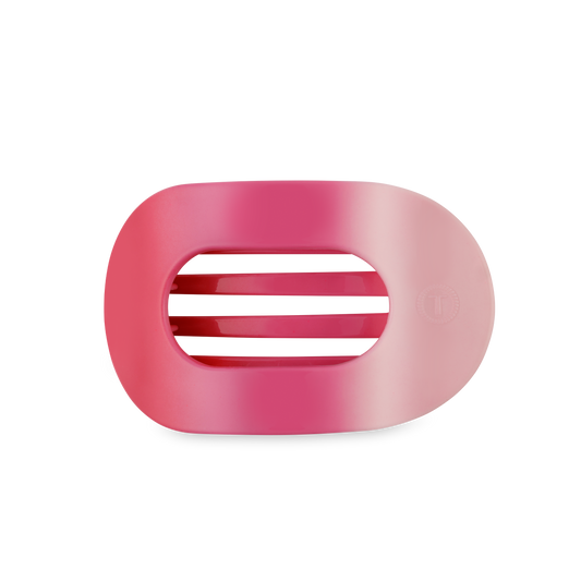 Flat Round Hair Clip | Large | Kiss & Tell