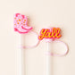 Straw Topper Set–Classic Cowgirl