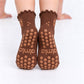 The Golden Doodle Pilates Grippy Sock with Paw Grips