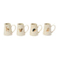 Hand Painted Stoneware Mini Pitcher