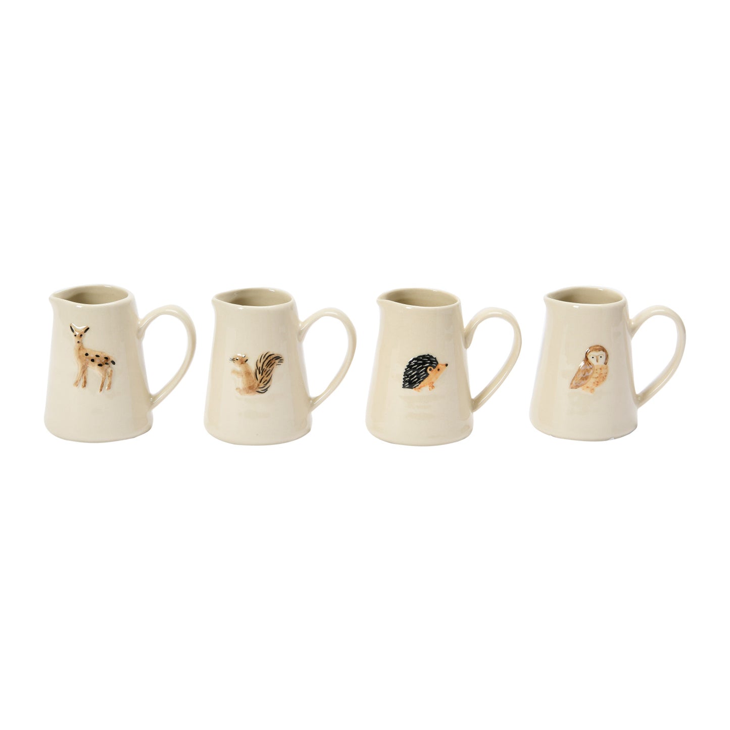 Hand Painted Stoneware Mini Pitcher