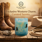 Howdy (Cowboy boot) Icon 12oz Candle