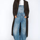 Free People Good Luck Barrel Overalls Ultra Light Beam